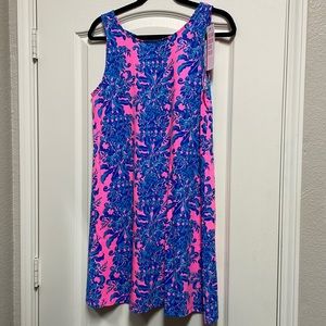 Lilly Pulitzer Kristen dress in Dilly Dally print sz M.